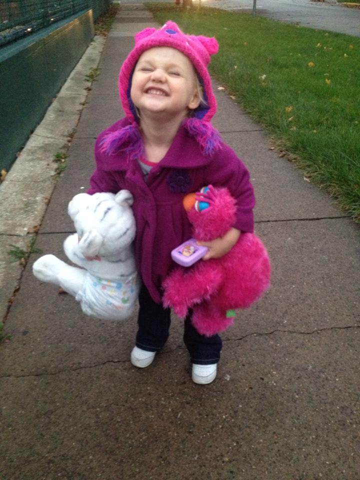 two-year-old girl Michaela Lynn Brunke Berwyn, Illinois