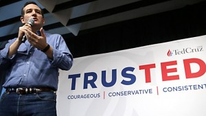 Trust Ted Cruz Courageous Conservative Constitution banner