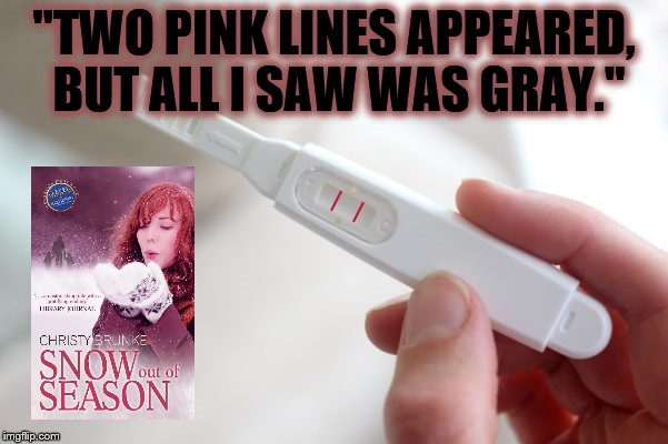 Snow Out of Season novel pregnancy quote